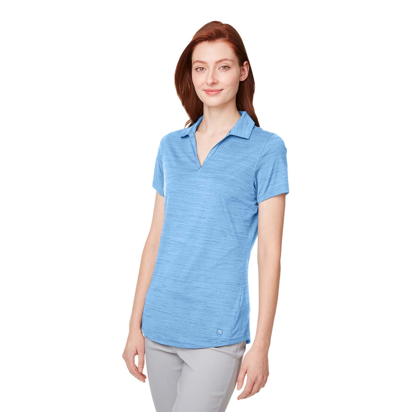 Puma Black Heather Polo - PUMA - Cloudspun Fabric