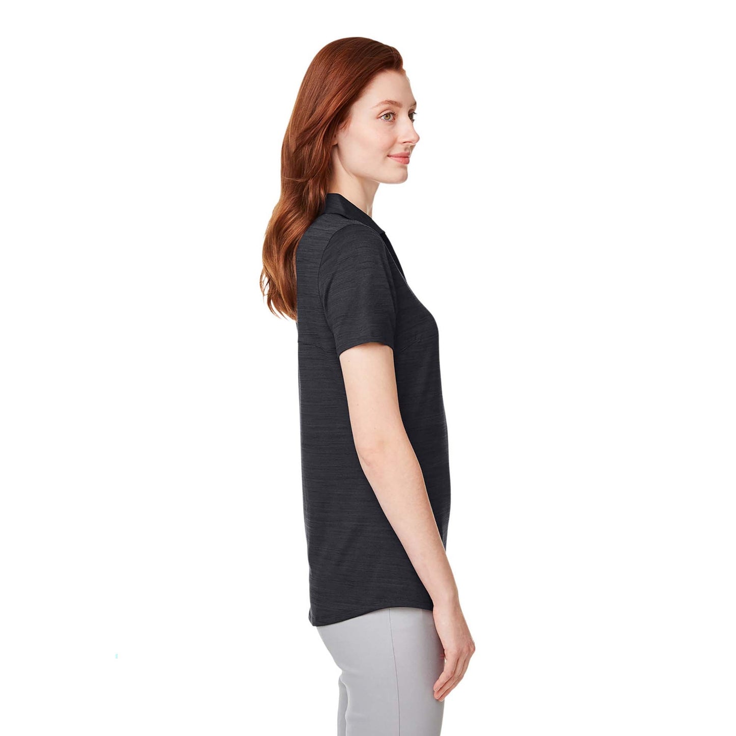 Puma Black Heather Polo - PUMA - Cloudspun Fabric
