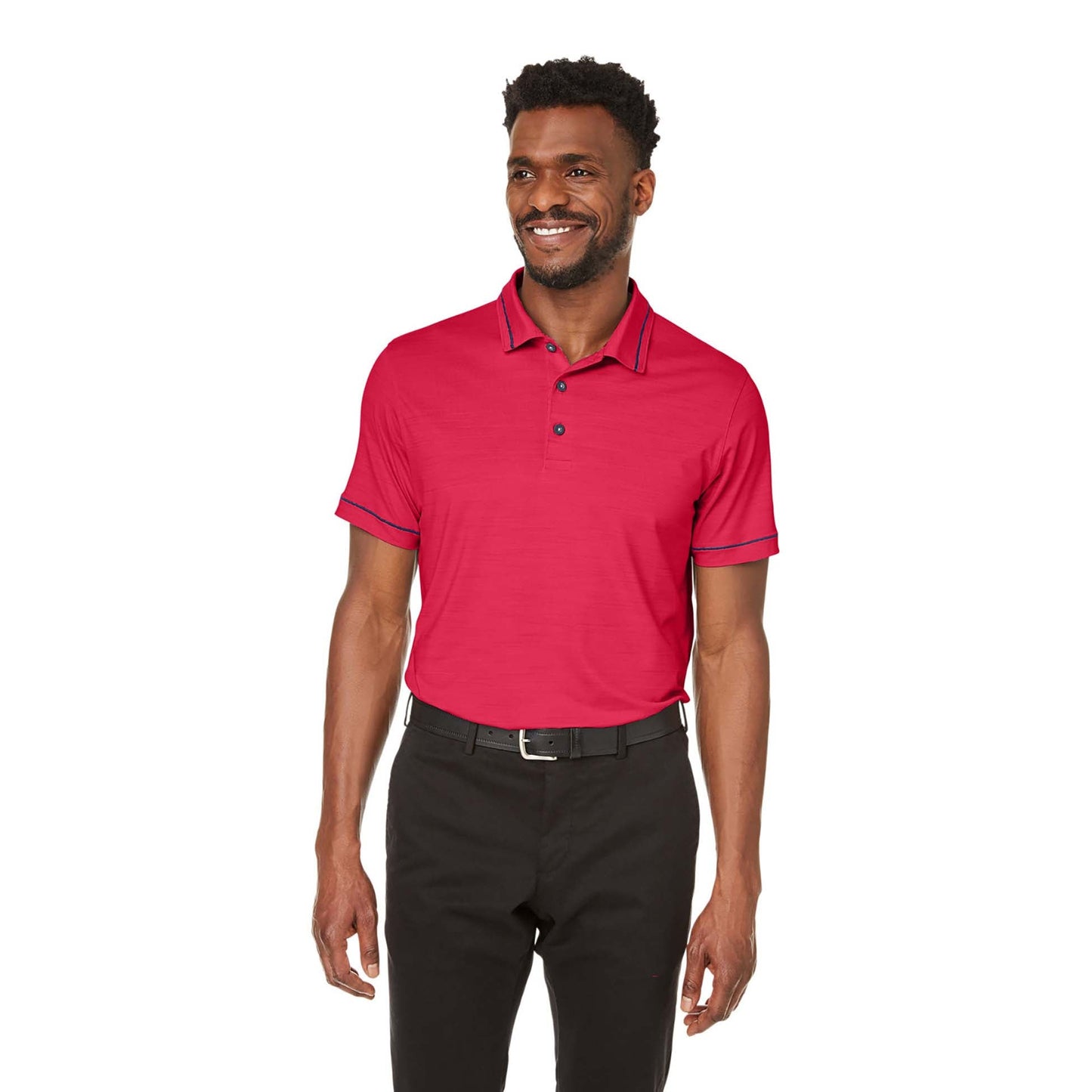 Puma Black Heather Polo Shirt - PUMA Golf - Moisture Wicking