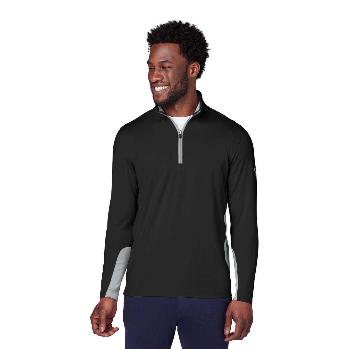Puma Black Sweatshirt - PUMA Golf - Moisture-Wicking