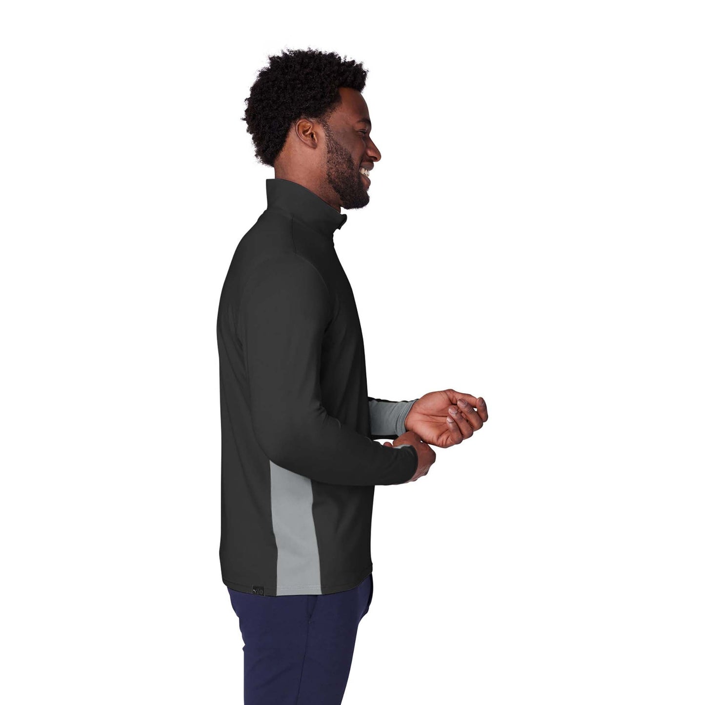 Puma Black Sweatshirt - PUMA Golf - Moisture-Wicking