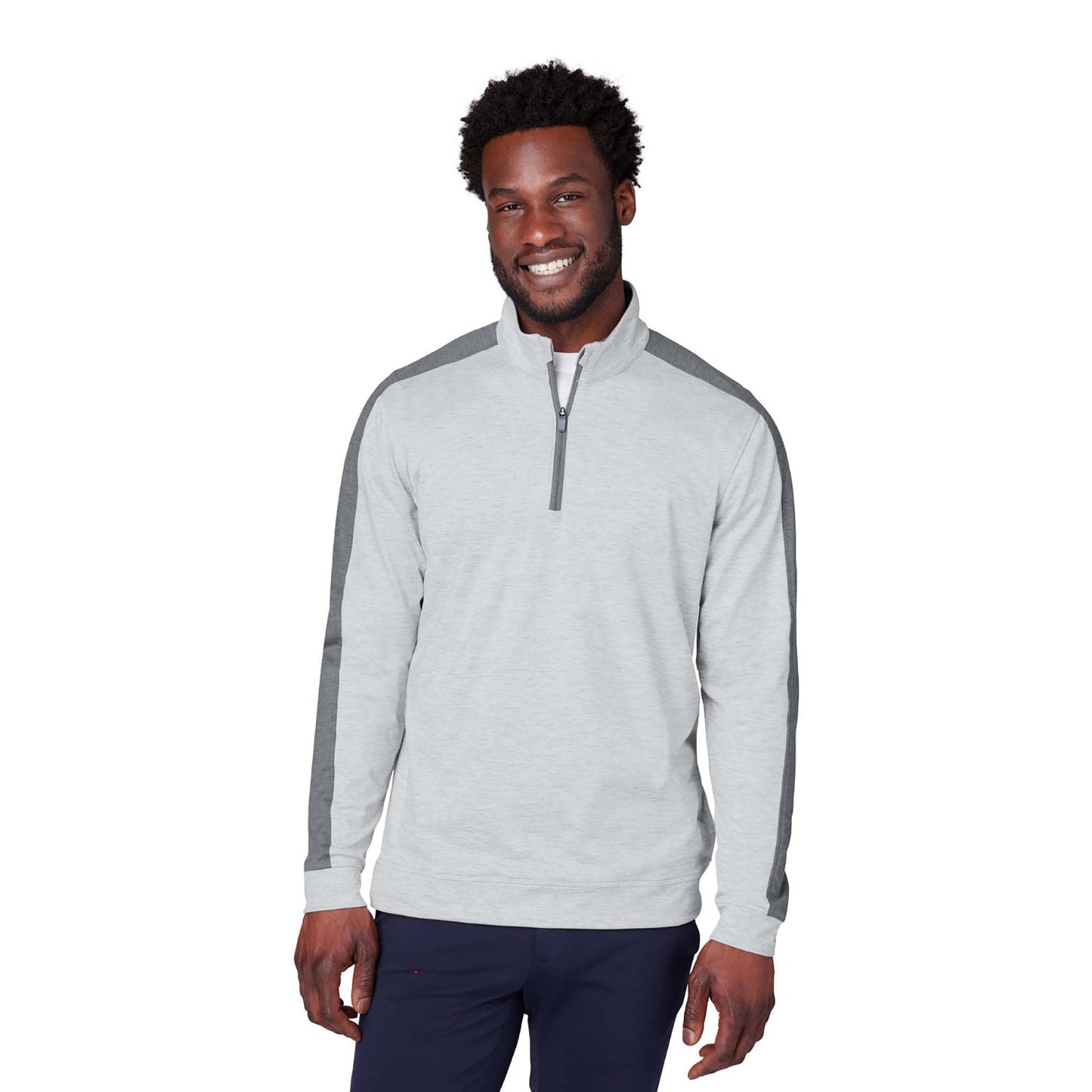 Puma Black Heather Sweatshirt - PUMA Golf - Moisture-Wicking