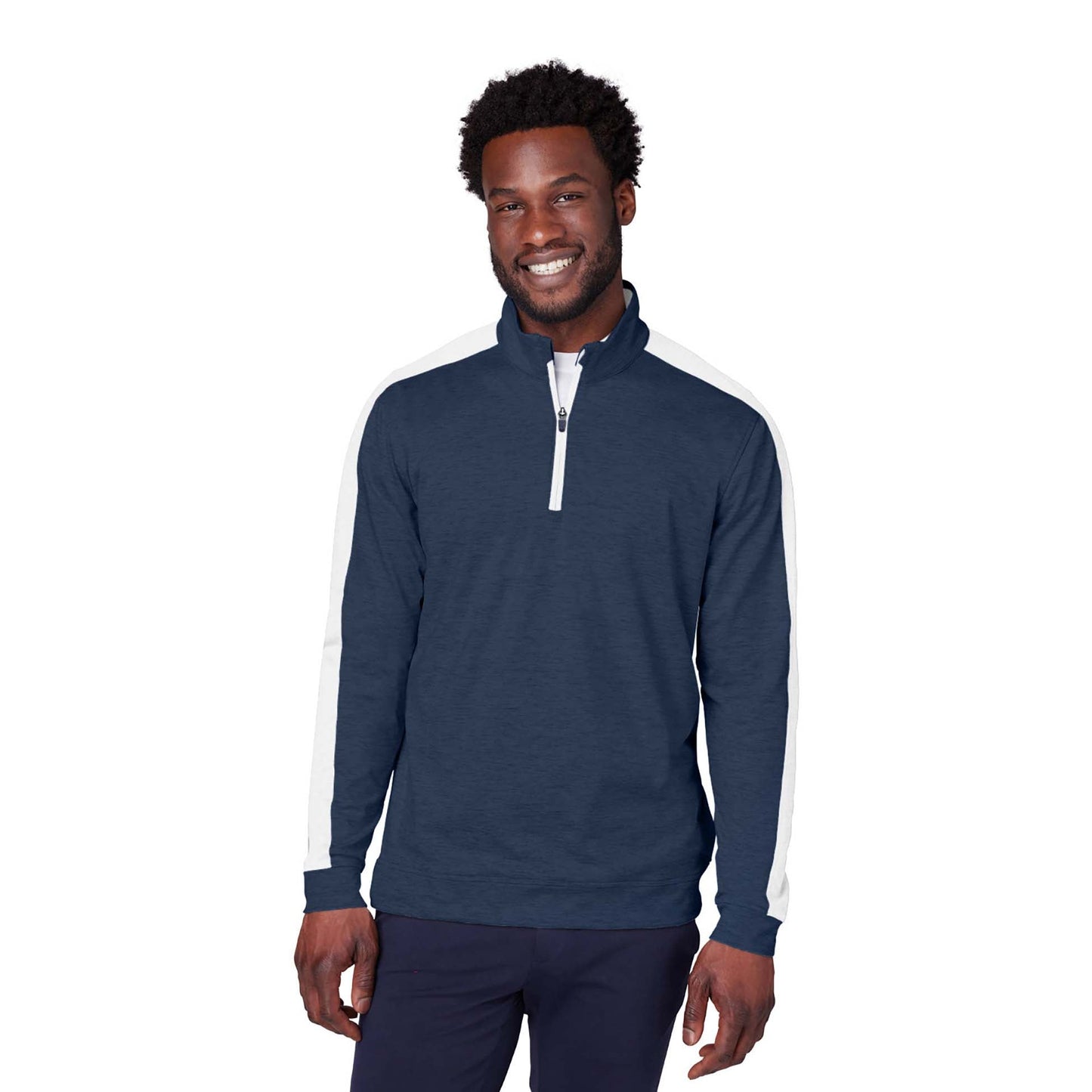 Puma Black Heather Sweatshirt - PUMA Golf - Moisture-Wicking