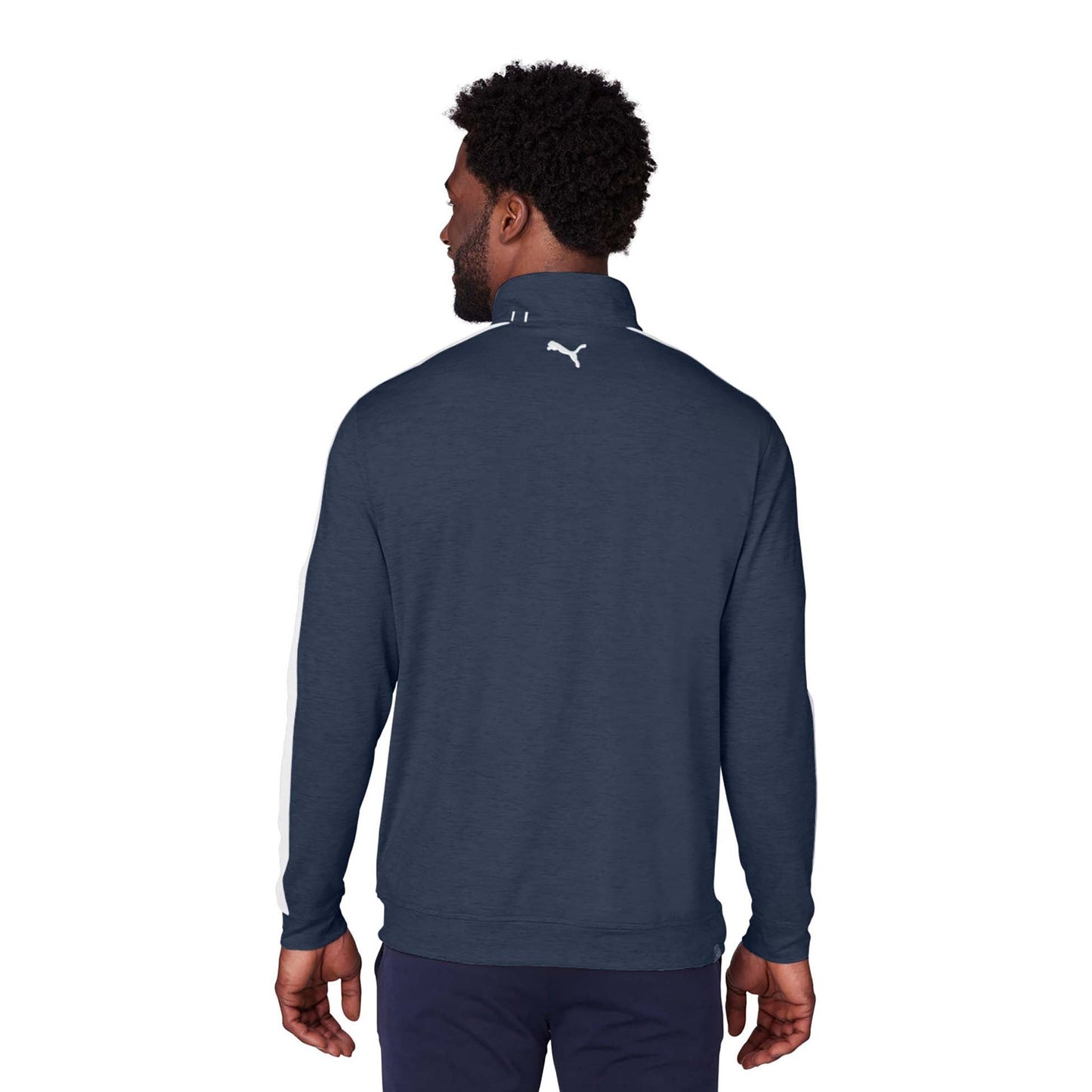 Puma Black Heather Sweatshirt - PUMA Golf - Moisture-Wicking