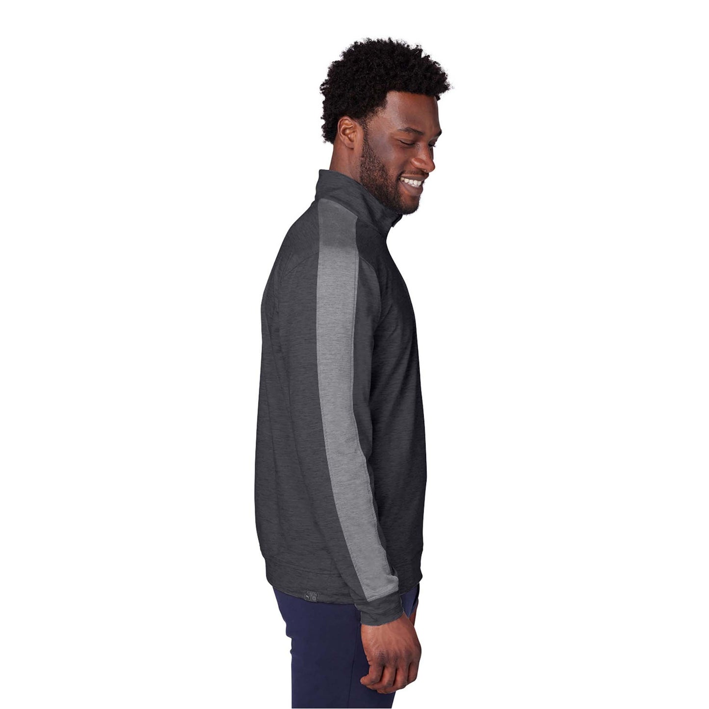 Puma Black Heather Sweatshirt - PUMA Golf - Moisture-Wicking