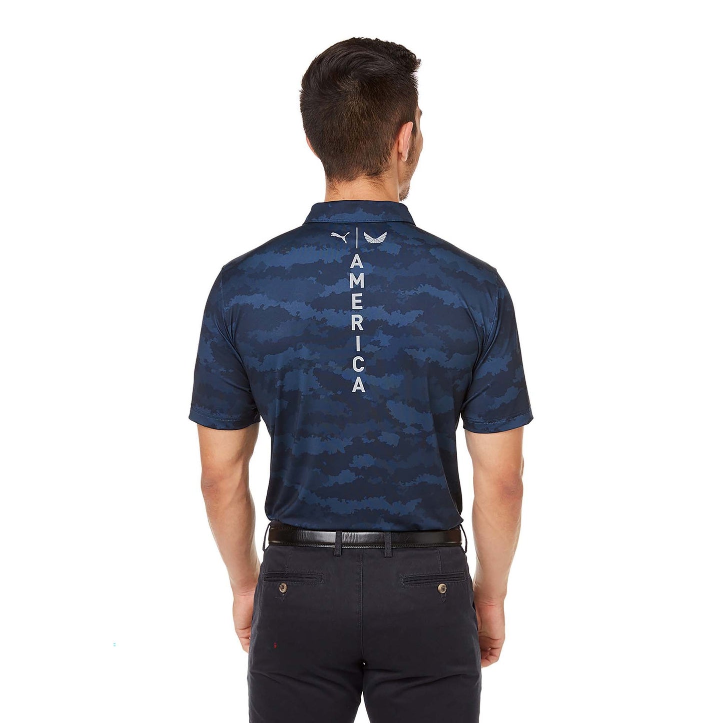 Puma Black Polo Shirts - PUMA - Moisture Wicking Fabric