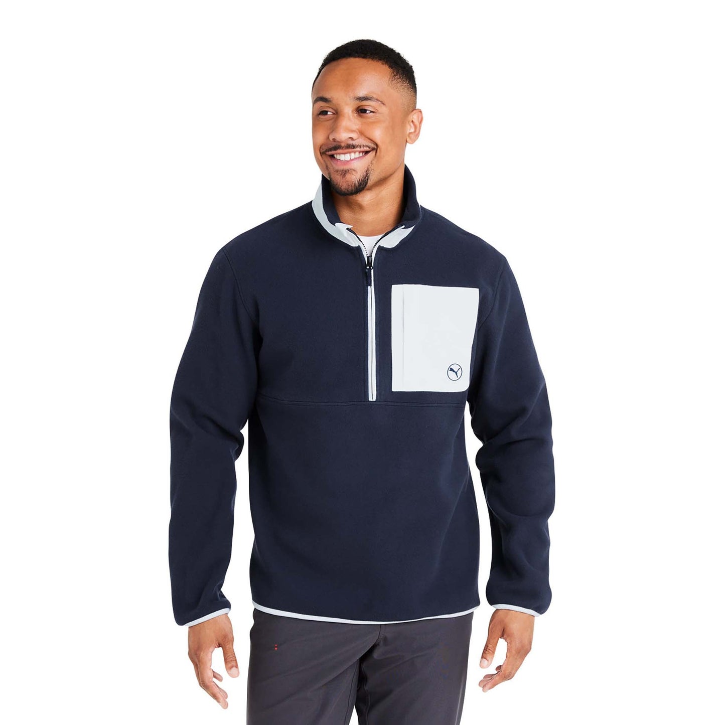 Puma Black/Slate Sky Sweatshirts - PUMA Golf - Fleece Cozy