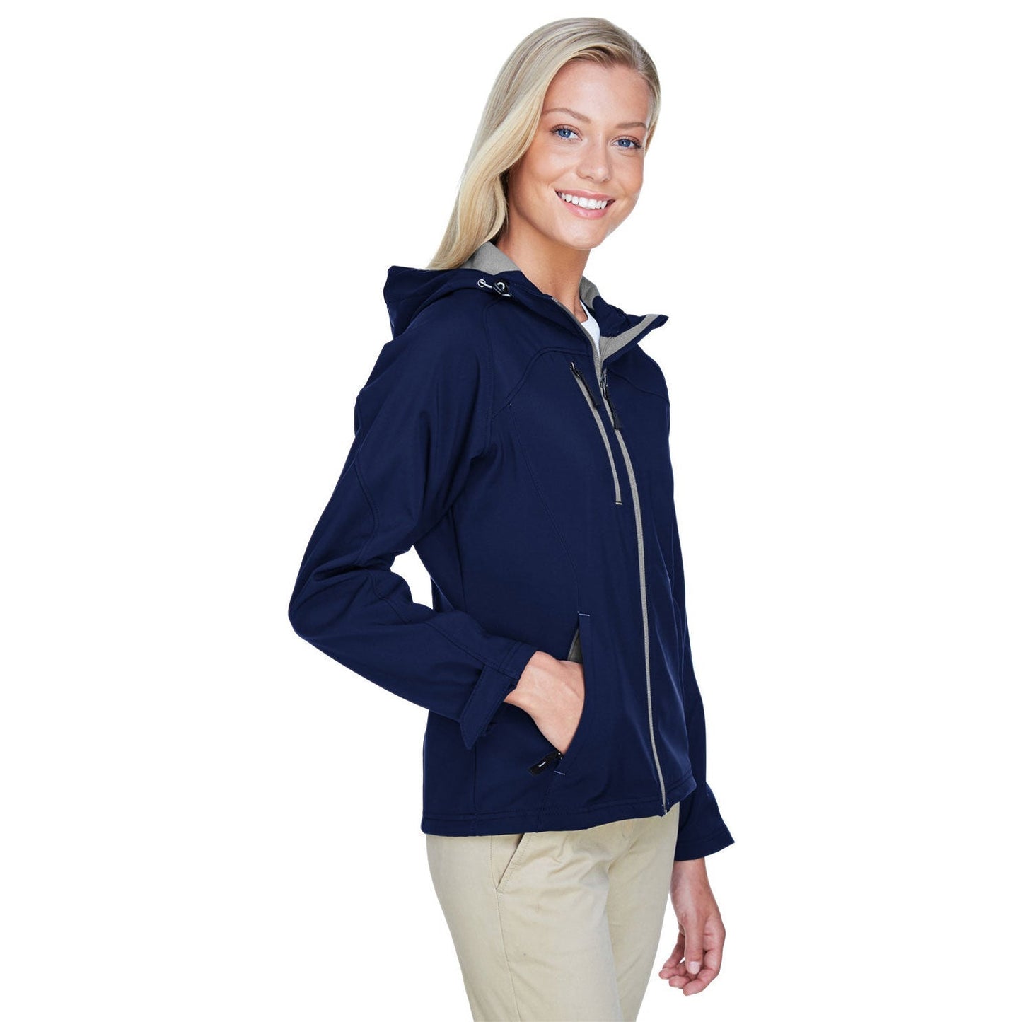 Black Jacket - North End - Fleece Bonded Soft Shell