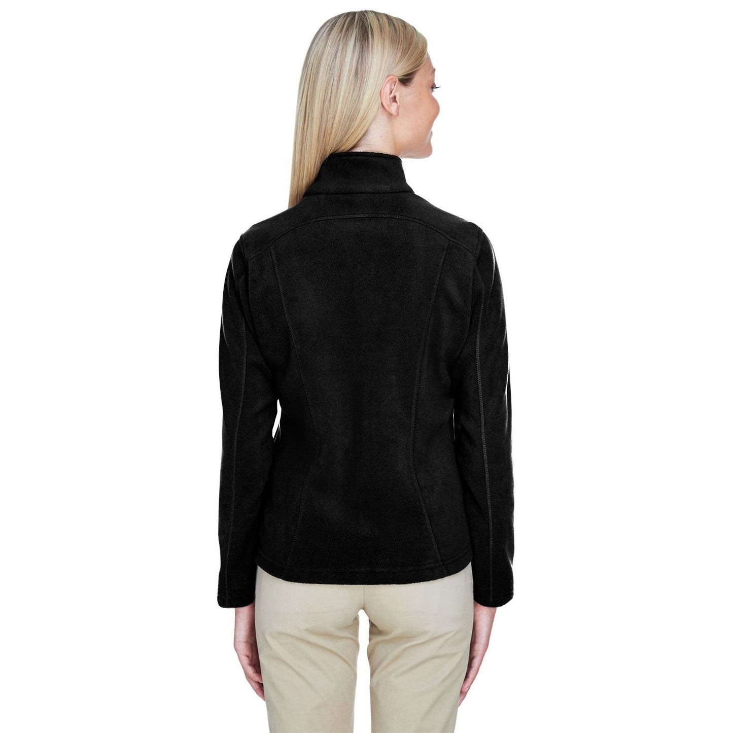 Black Fleece Jacket - North End - Cozy Design