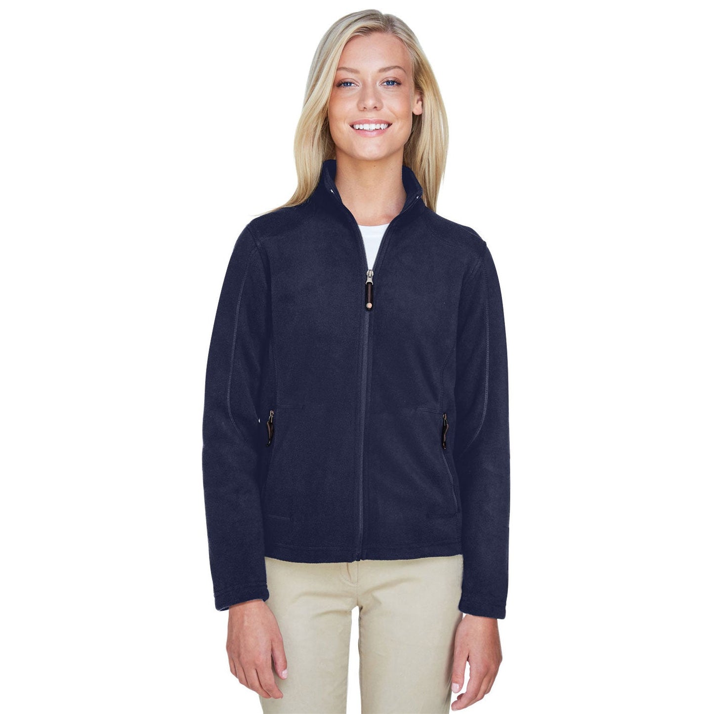 Black Fleece Jacket - North End - Cozy Design