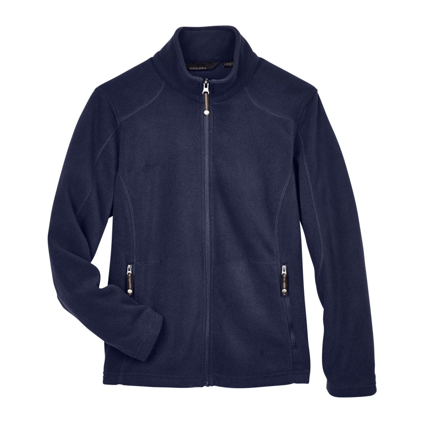 Black Fleece Jacket - North End - Cozy Design