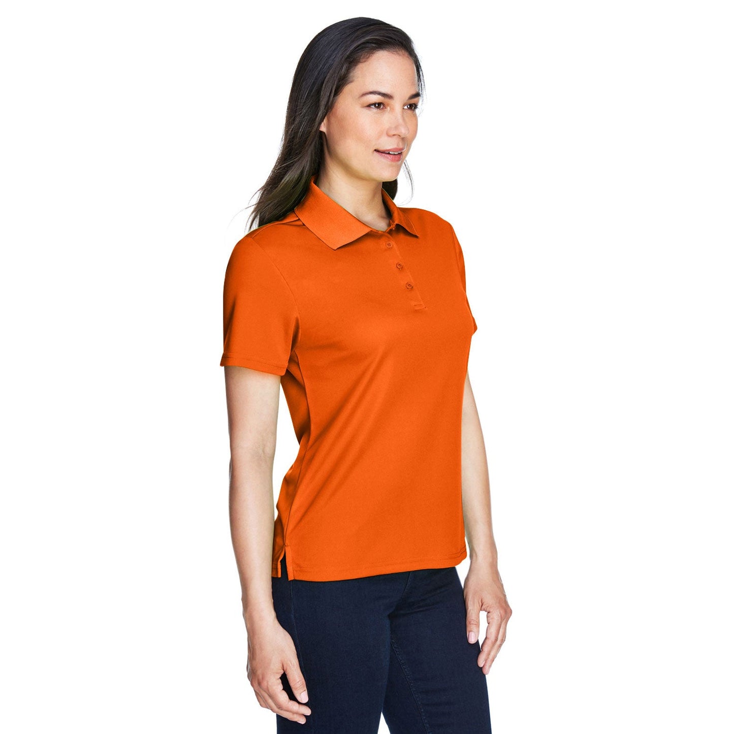 Black Polo Shirt - Core 365 - Performance Pique