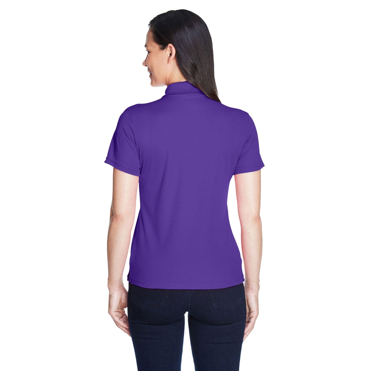 Black Polo Shirt - Core 365 - Performance Pique