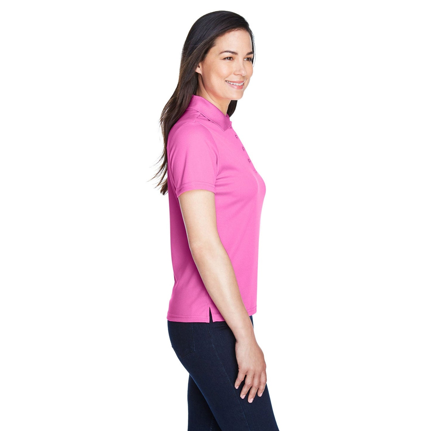 Black Polo Shirt - Core 365 - Performance Pique