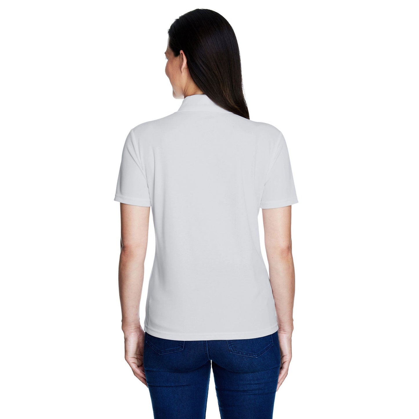 Black Polo Shirt - Core 365 - Performance Pique