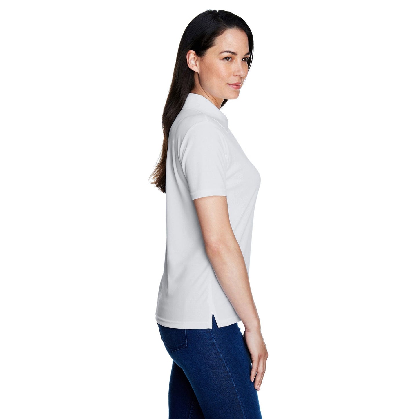 Black Polo Shirt - Core 365 - Performance Pique