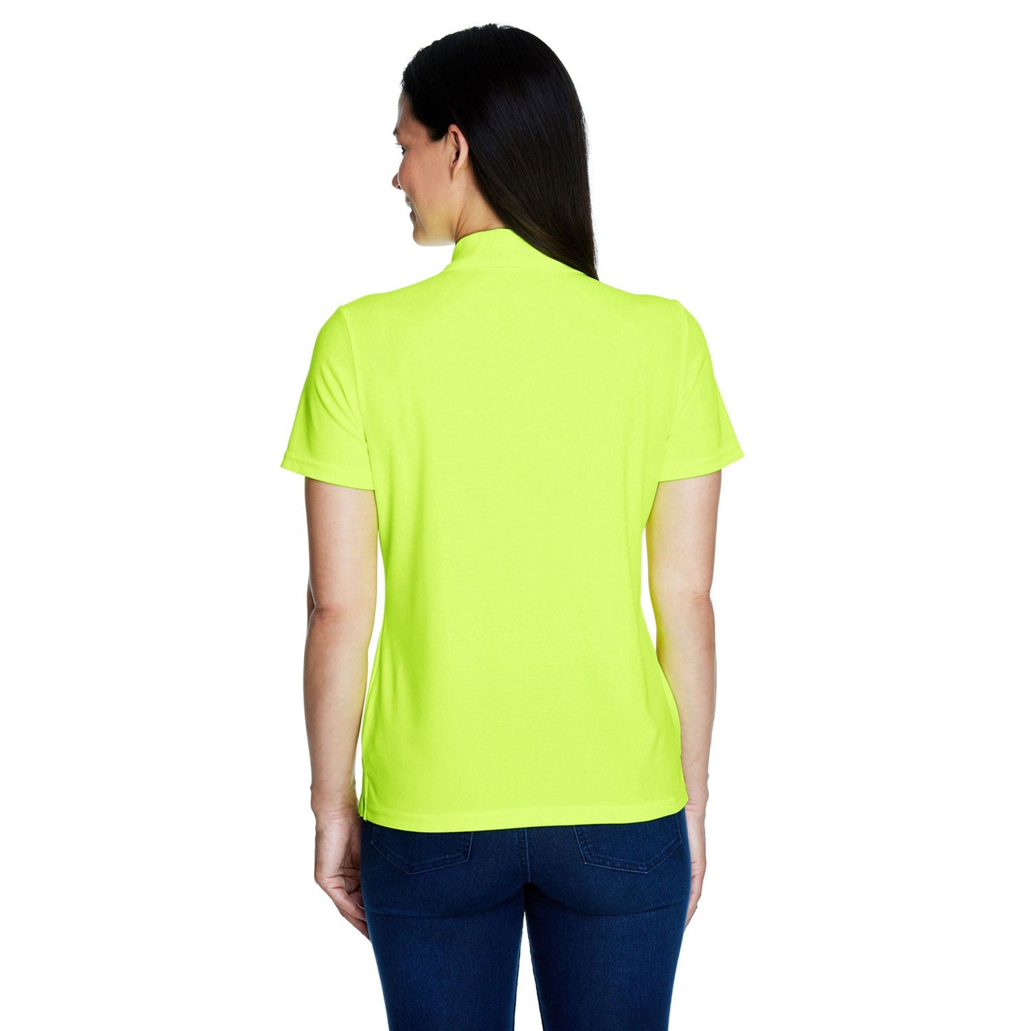 Black Polo Shirt - Core 365 - Performance Pique