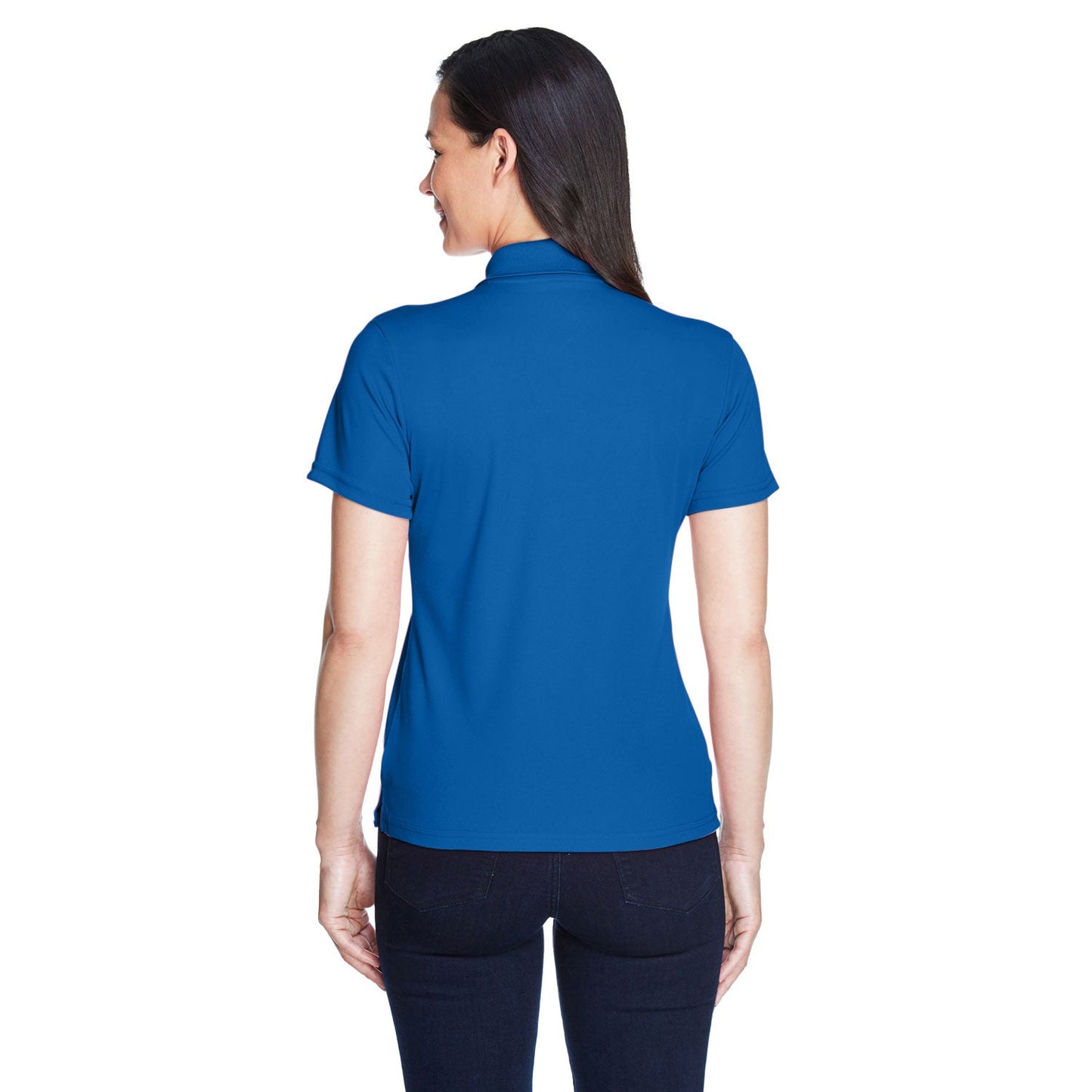 Black Polo Shirt - Core 365 - Performance Pique