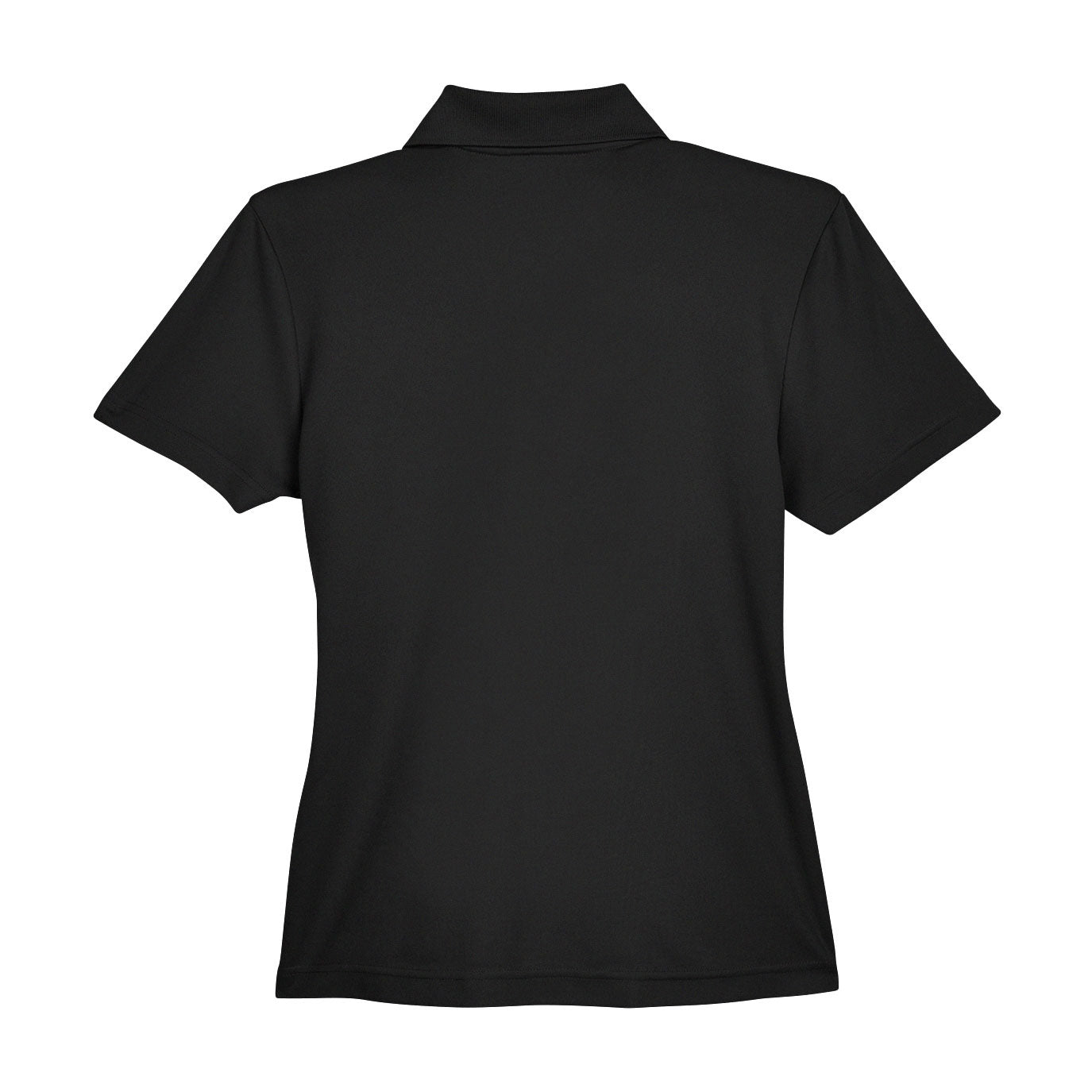 Black Polo Shirt - Core 365 - Performance Fabric