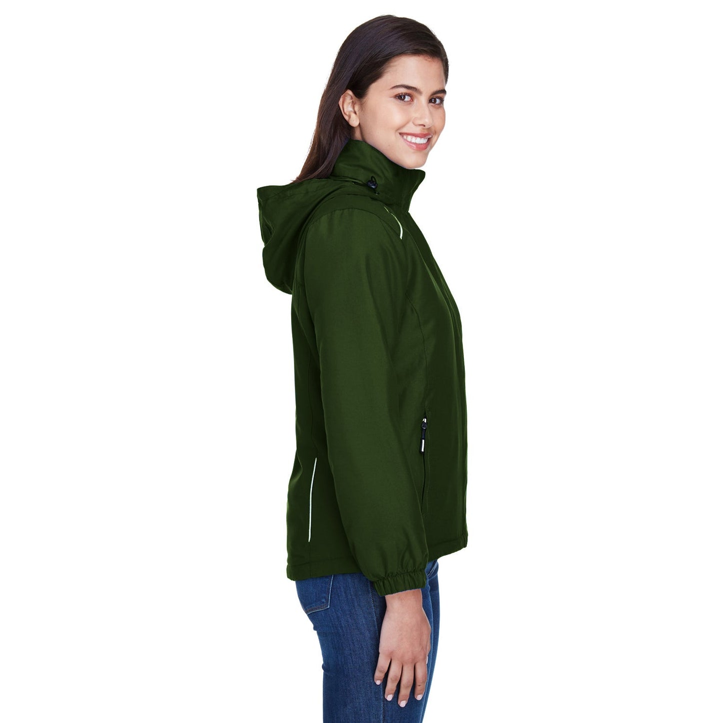 Black Insulated Jacket - Core 365 - Warm and Stylish