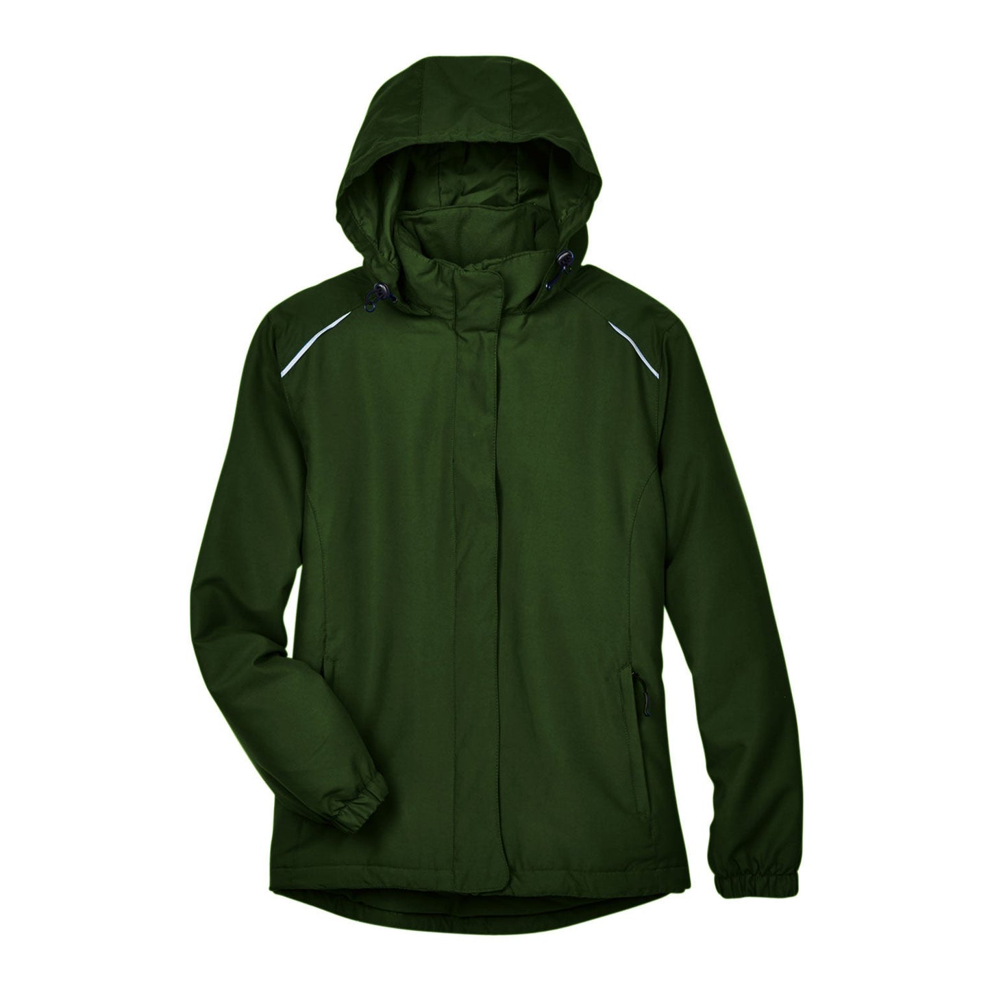 Black Insulated Jacket - Core 365 - Warm and Stylish