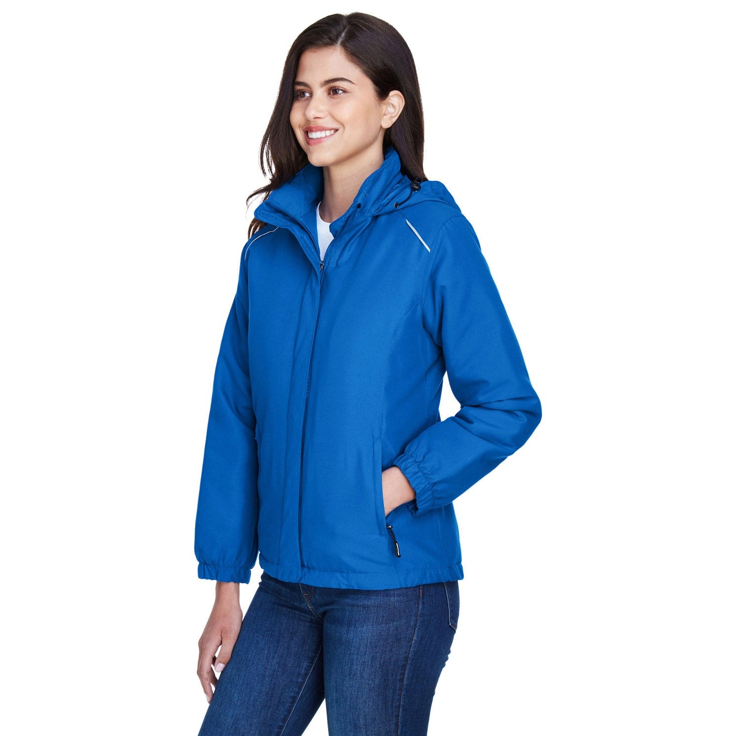 Black Insulated Jacket - Core 365 - Warm and Stylish