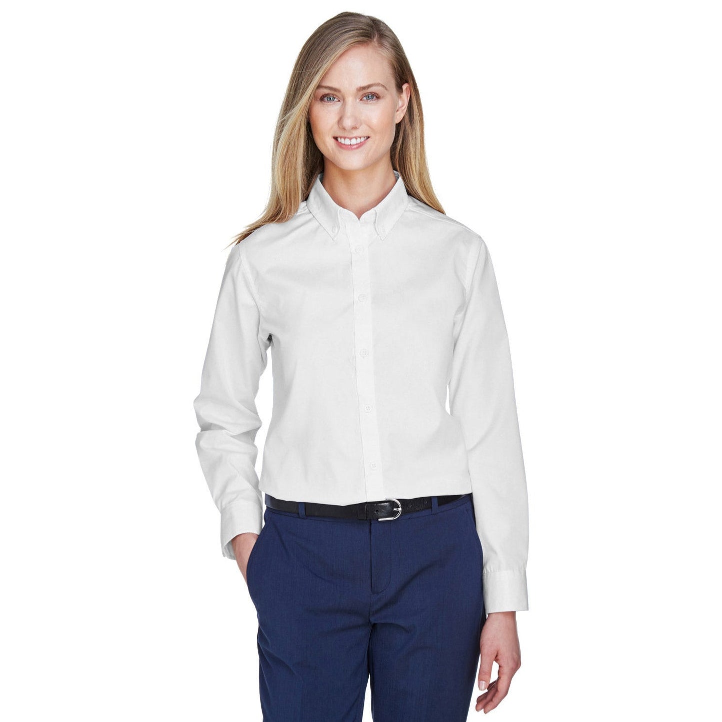 Black Button Up Shirt - Core 365 - Lightweight Twill