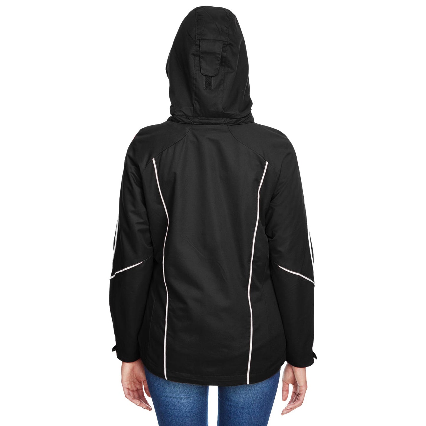 Black Jacket - North End - Stylish 3-In-1 Design - Durable Fabric