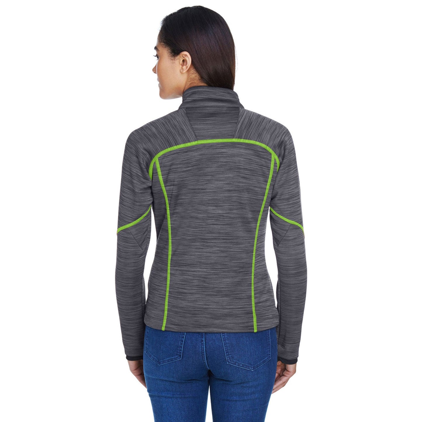 Carbon/Black Jacket - North End - Warm Fleece Design
