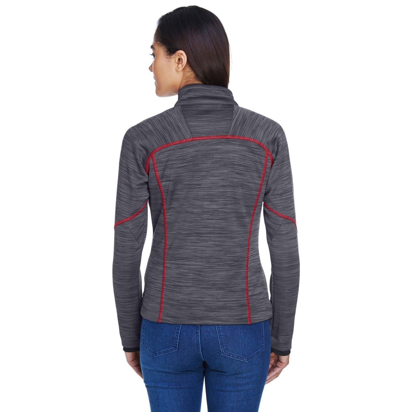 Carbon/Black Jacket - North End - Warm Fleece Design
