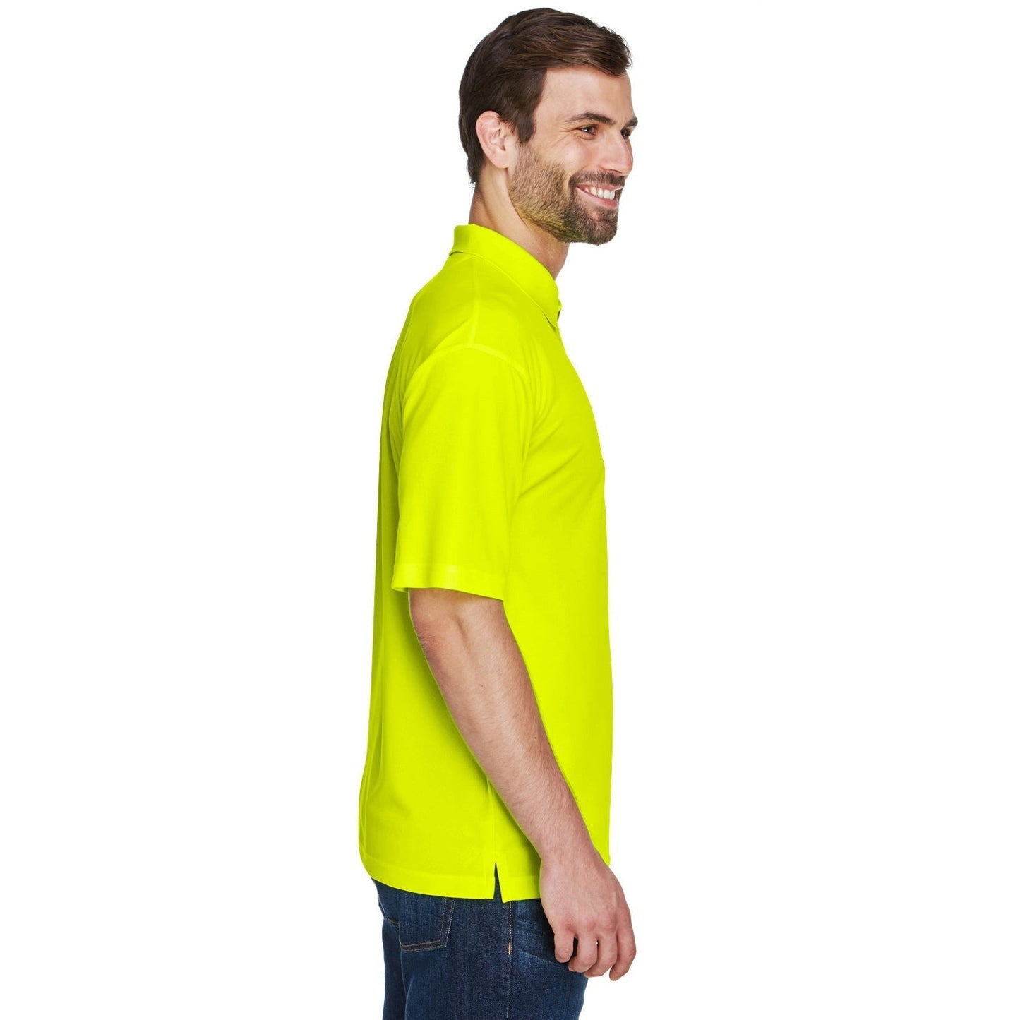 Black Polo Shirt - UltraClub - Cool Dry Mesh