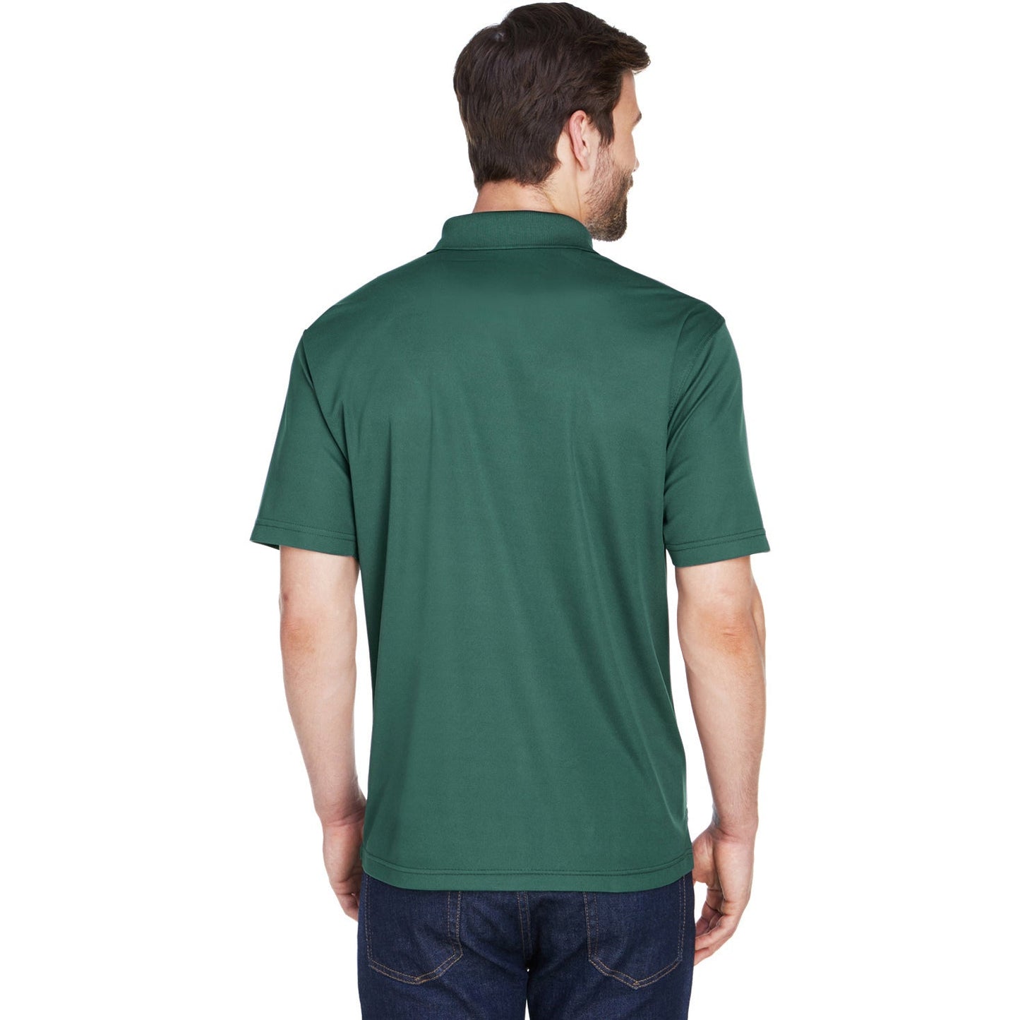 Black Polo Shirt - UltraClub - Cool Dry Mesh