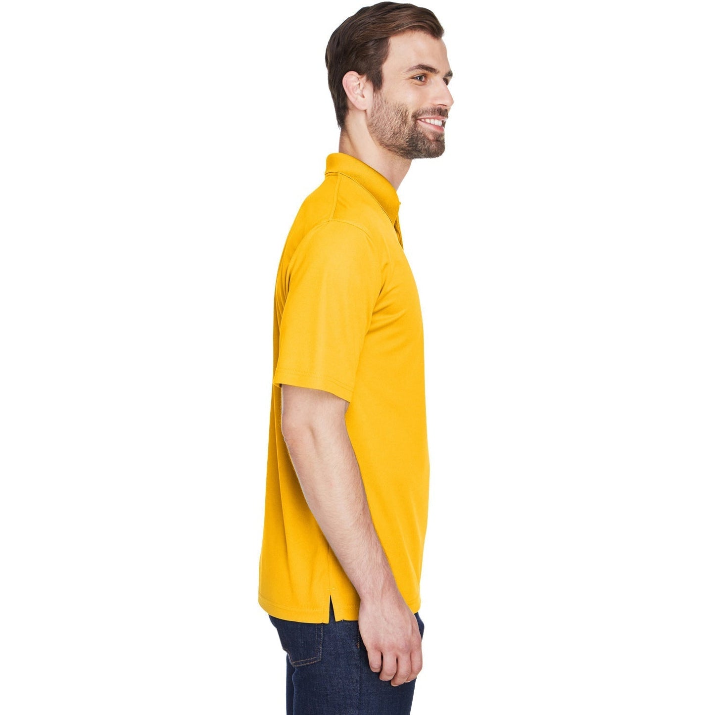 Black Polo Shirt - UltraClub - Cool Dry Mesh