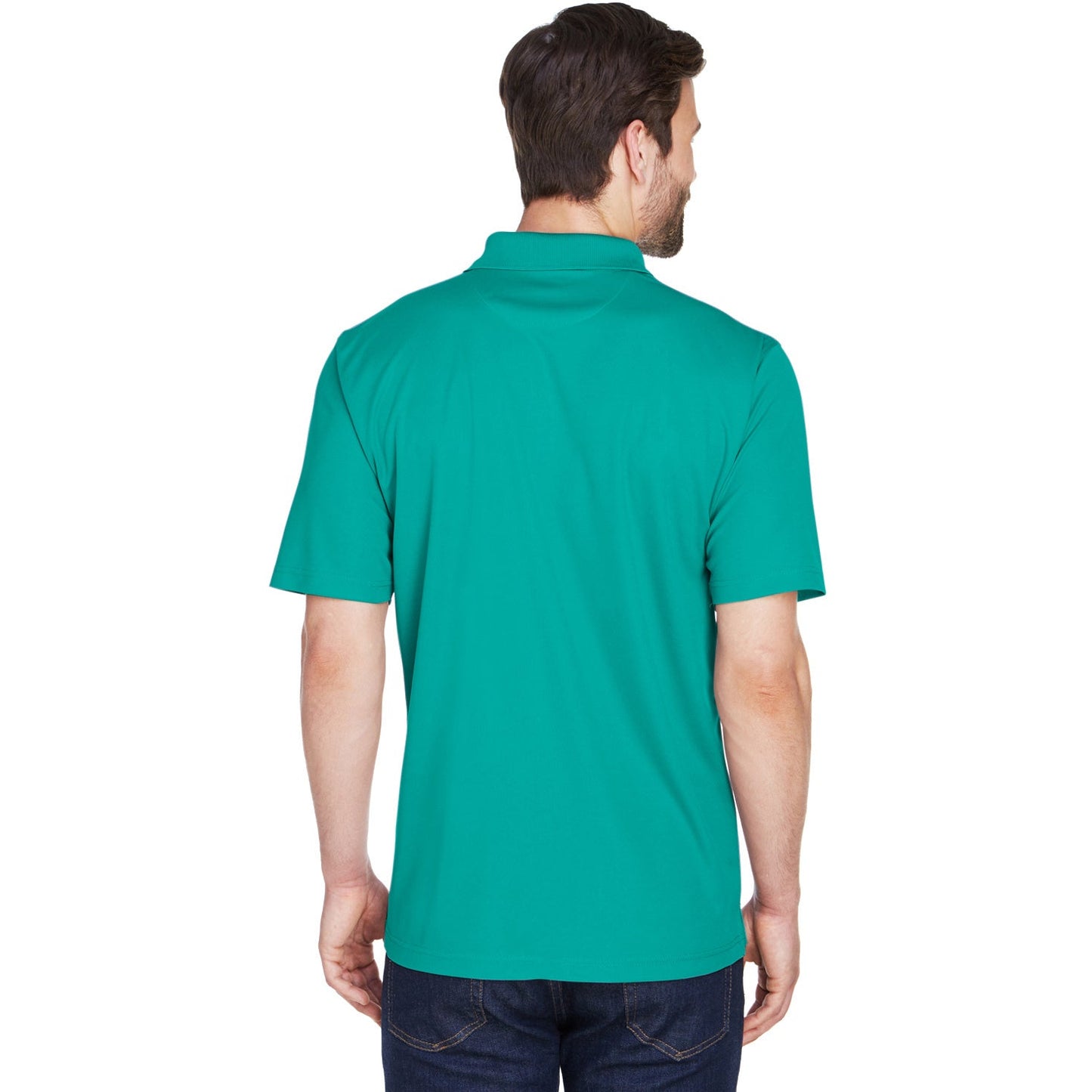Black Polo Shirt - UltraClub - Cool Dry Mesh