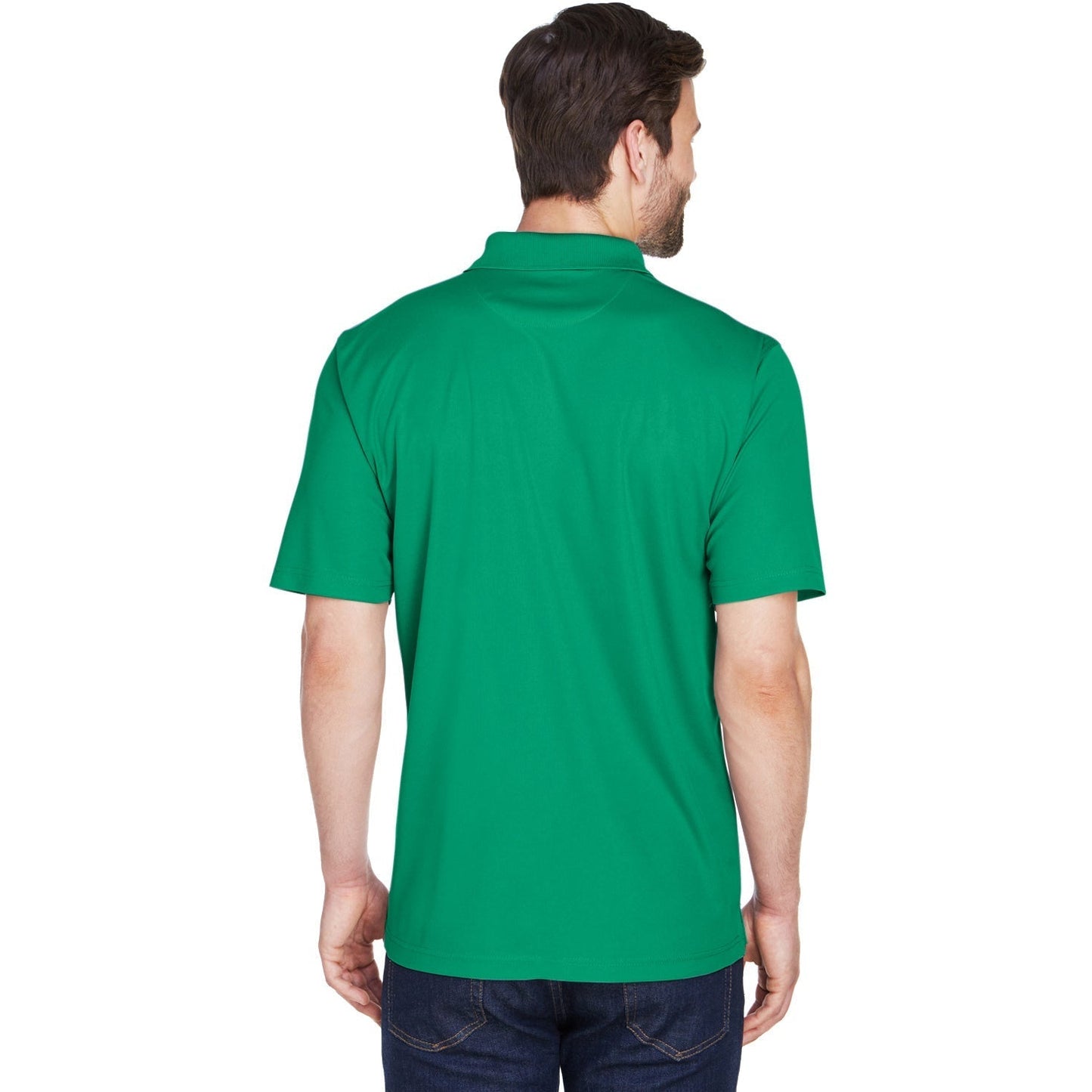 Black Polo Shirt - UltraClub - Cool Dry Mesh