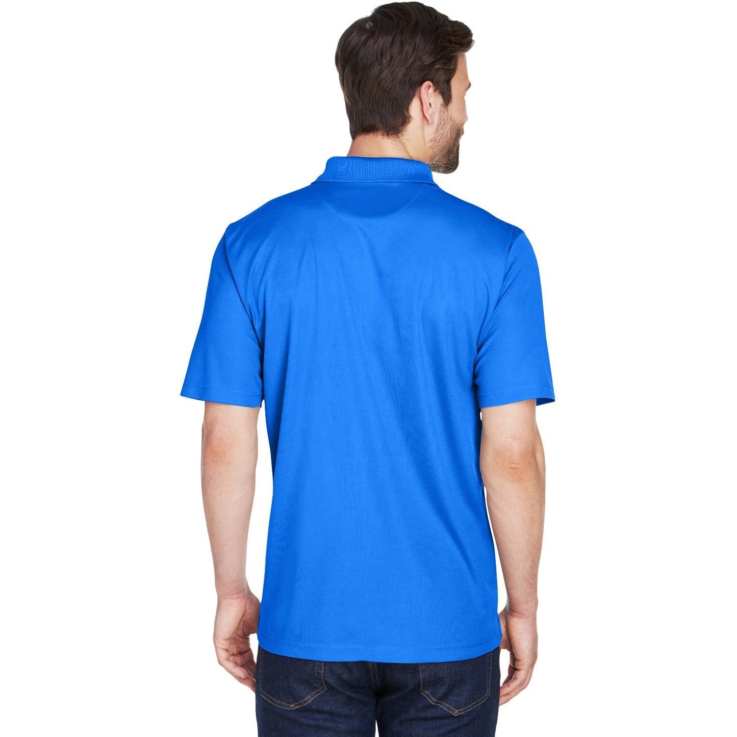 Black Polo Shirt - UltraClub - Cool Dry Mesh