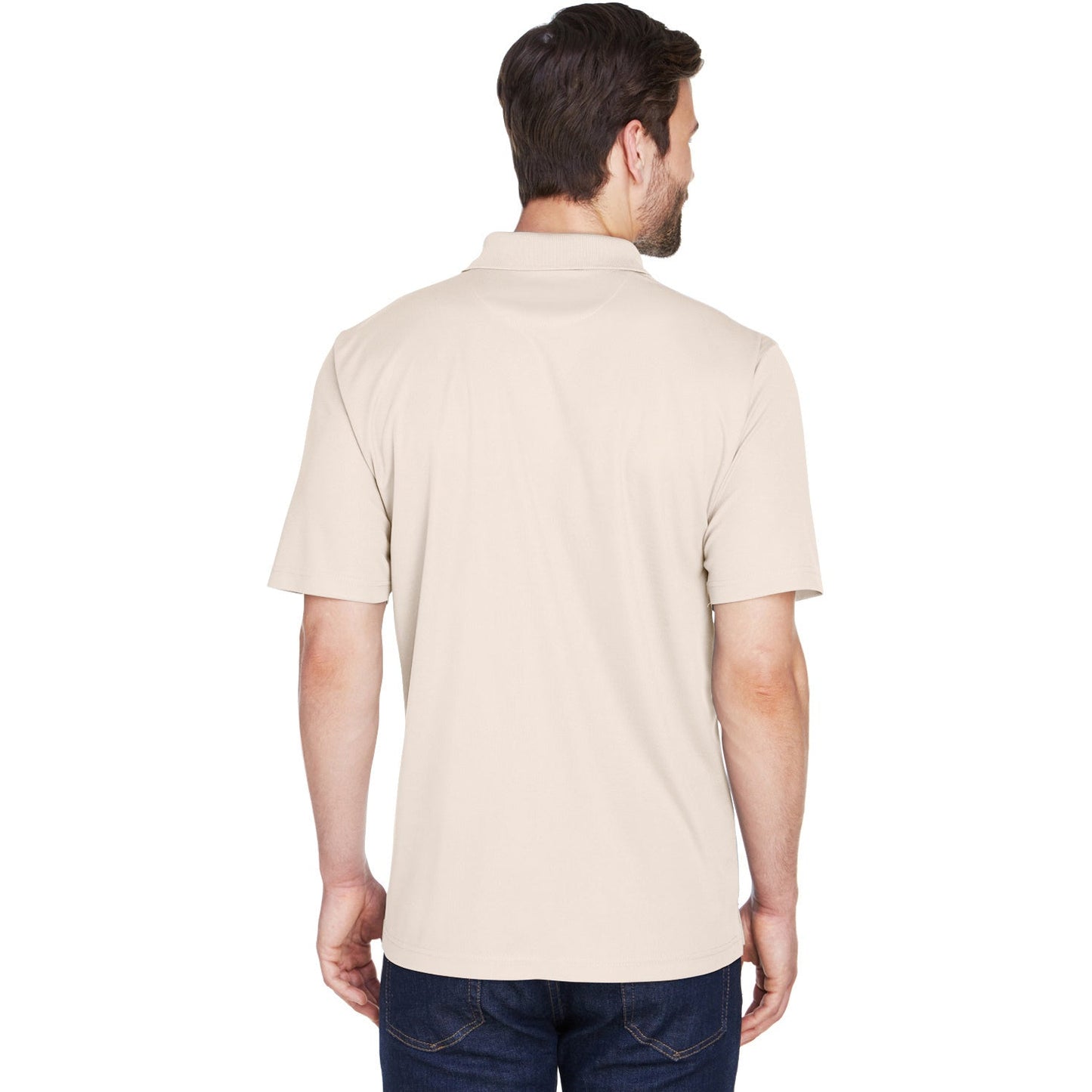 Black Polo Shirt - UltraClub - Cool Dry Mesh