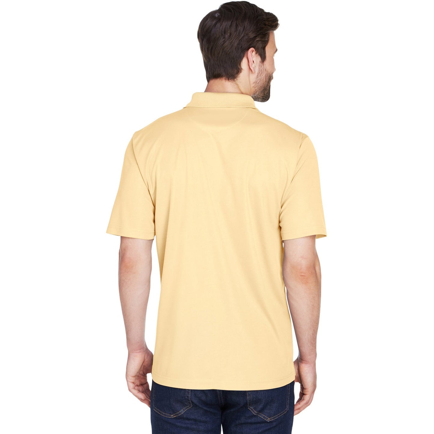 Black Polo Shirt - UltraClub - Cool Dry Mesh