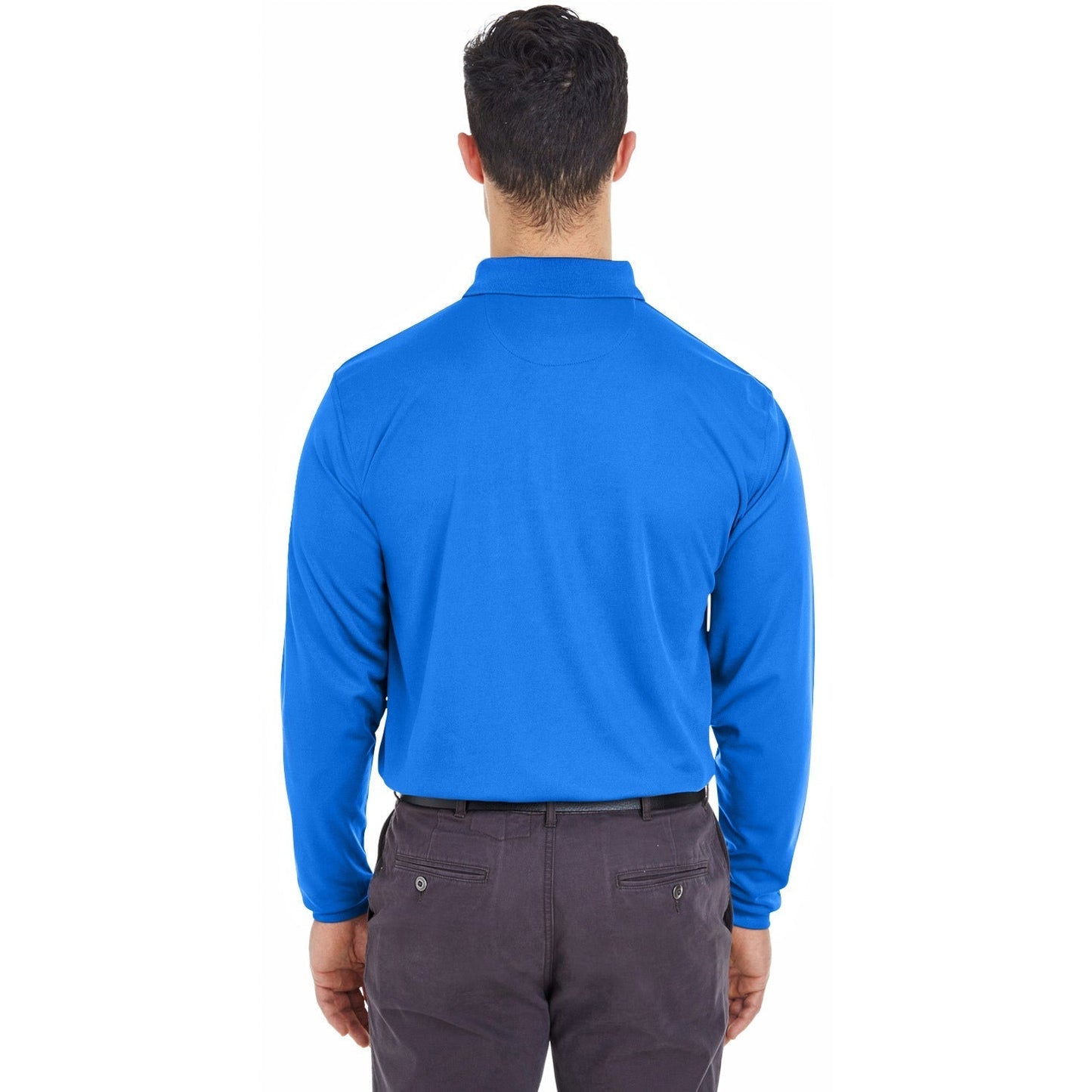 Black Polo Shirt - UltraClub - Moisture-Wicking