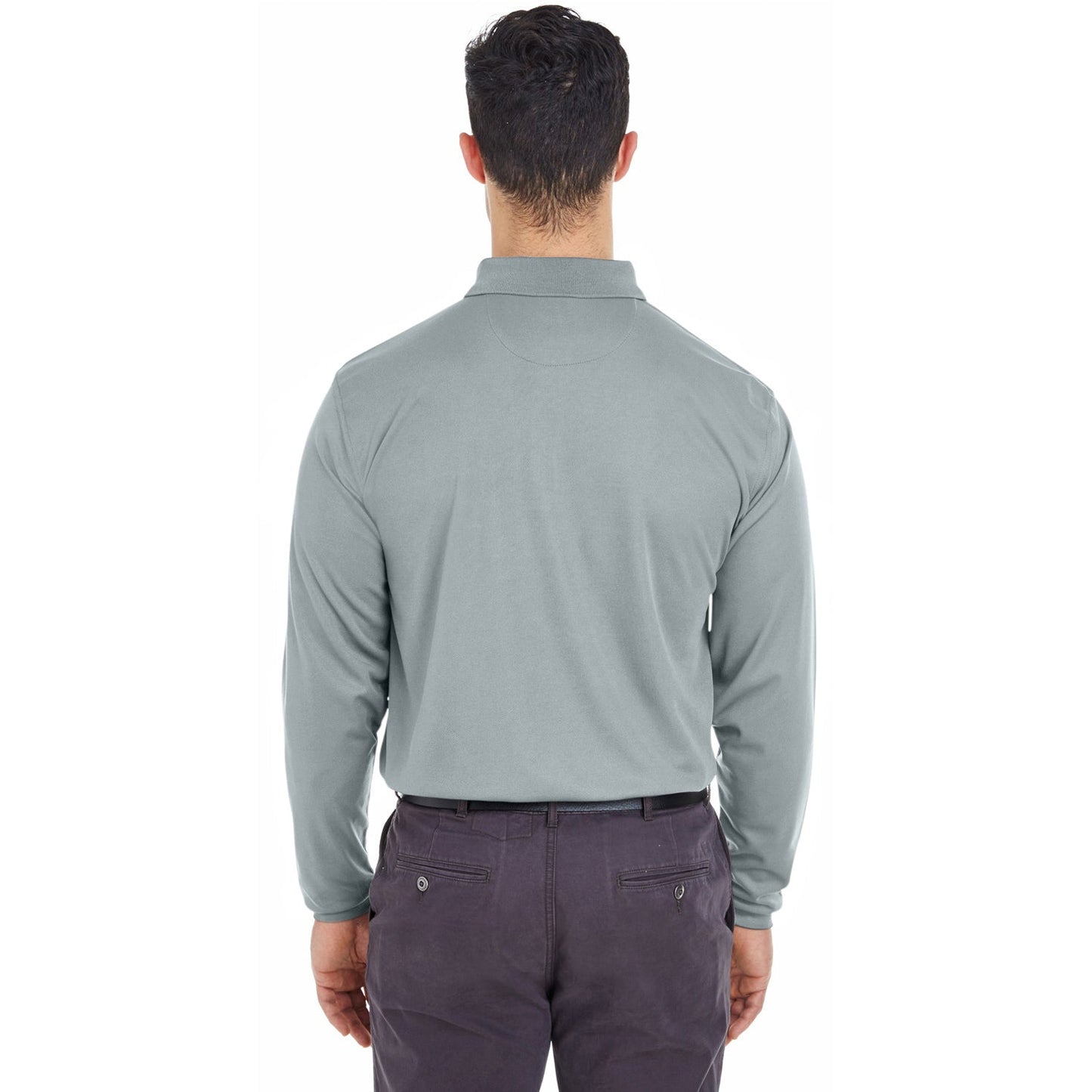 Black Polo Shirt - UltraClub - Moisture-Wicking