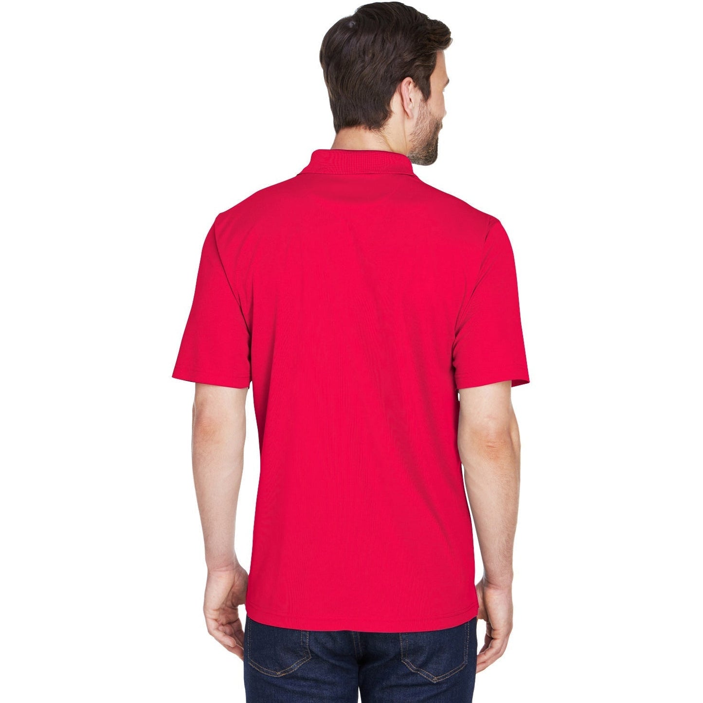Black Polo Shirts - UltraClub - Cool Fabric