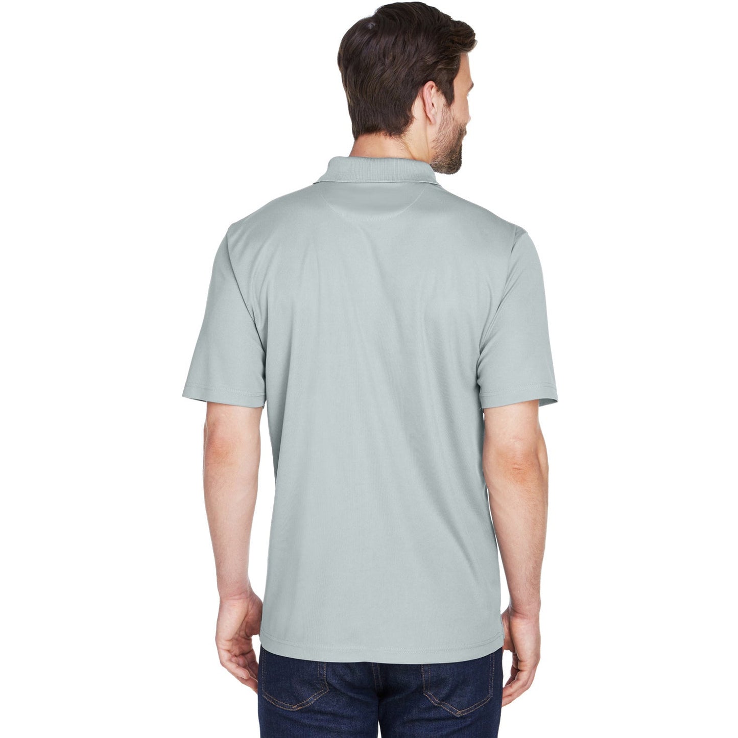 Black Polo Shirts - UltraClub - Cool Fabric