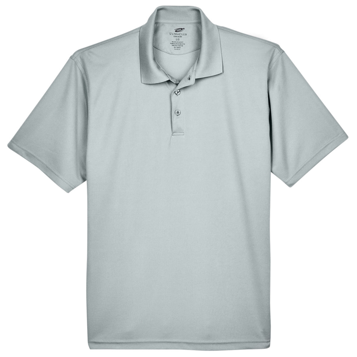 Black Polo Shirts - UltraClub - Cool Fabric