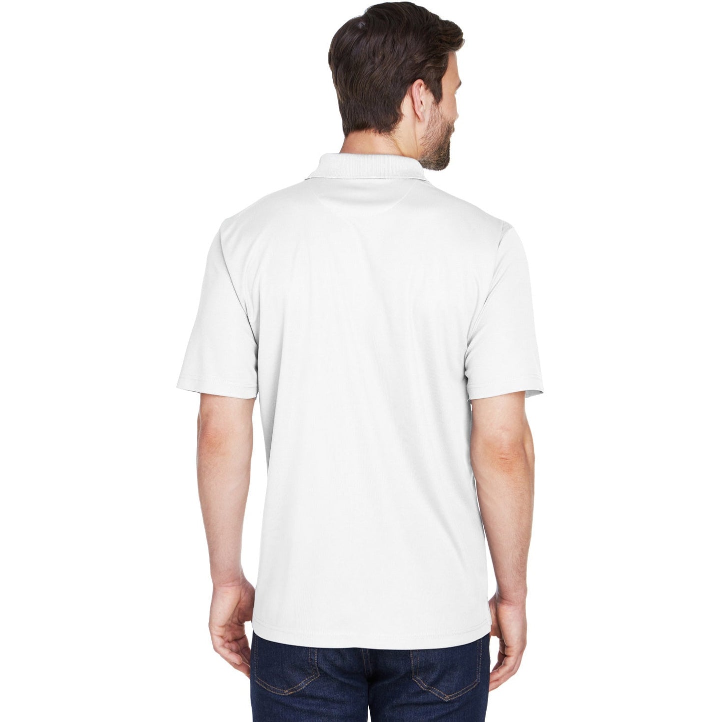 Black Polo Shirts - UltraClub - Cool Fabric