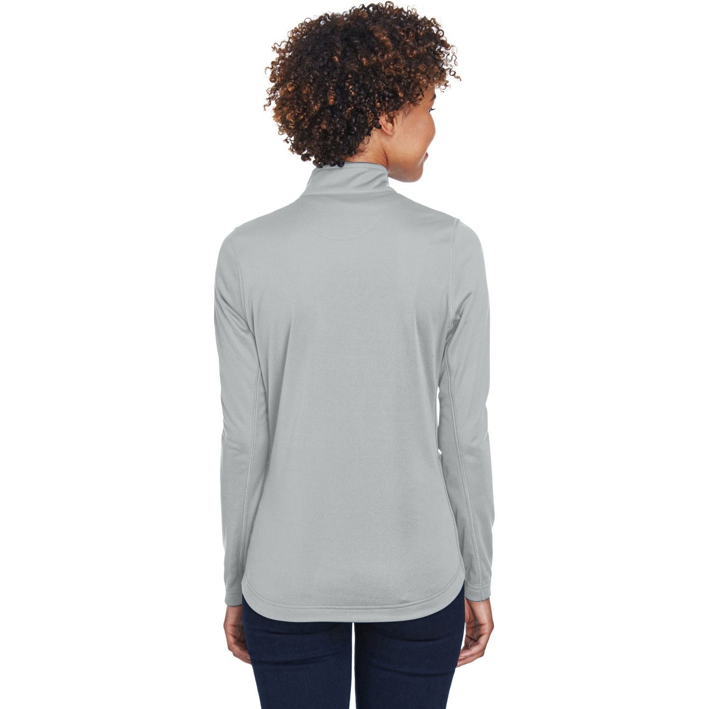 Black Quarter-Zip Pullover - UltraClub - Moisture-Wicking