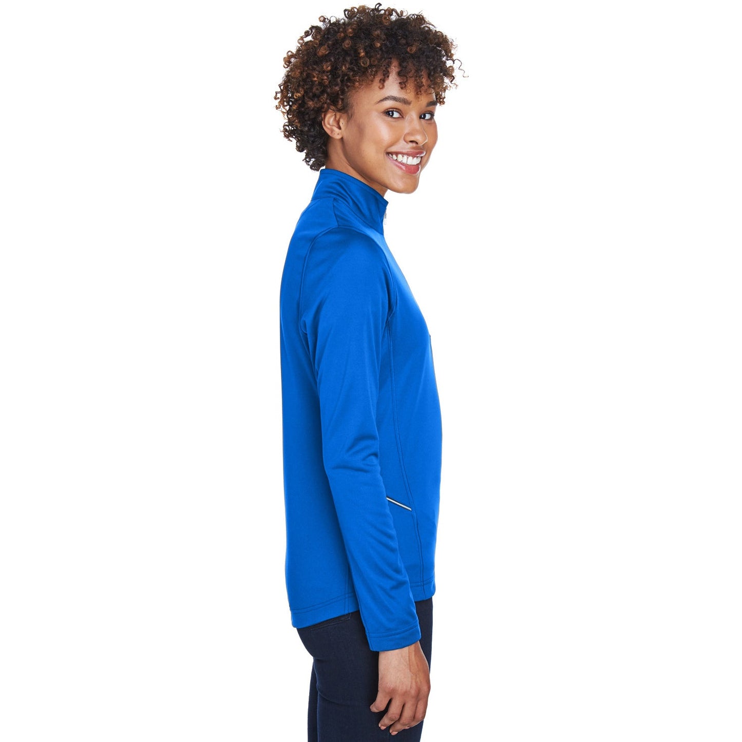 Black Quarter-Zip Pullover - UltraClub - Moisture-Wicking
