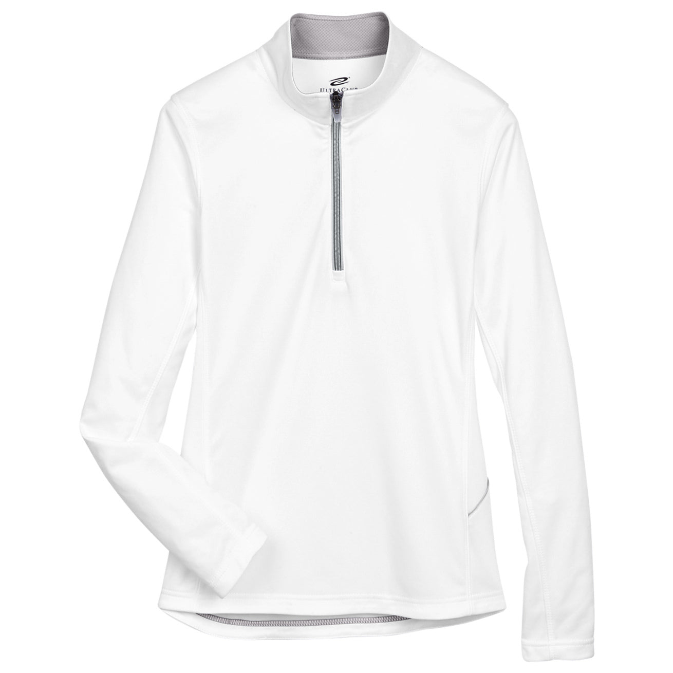 Black Quarter-Zip Pullover - UltraClub - Moisture-Wicking