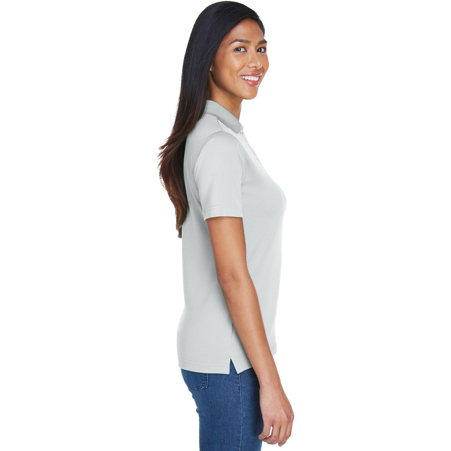 Black Polo Shirt - UltraClub - Moisture-Wicking