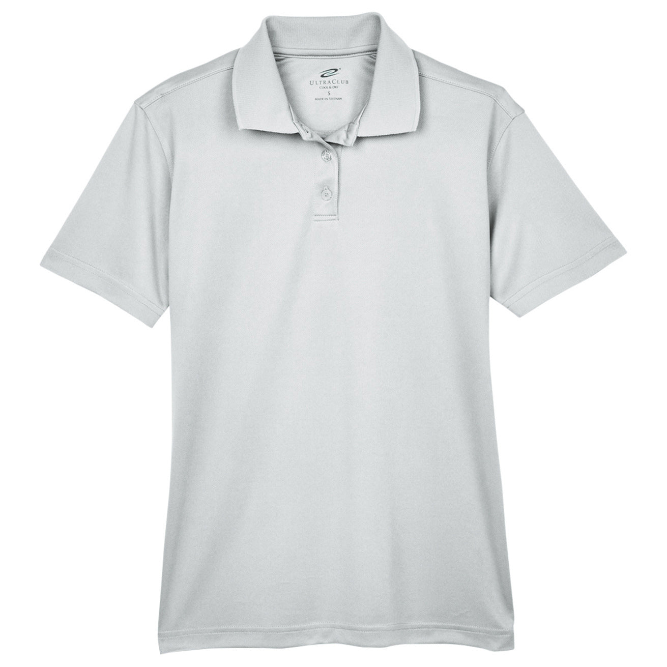 Black Polo Shirt - UltraClub - Moisture-Wicking