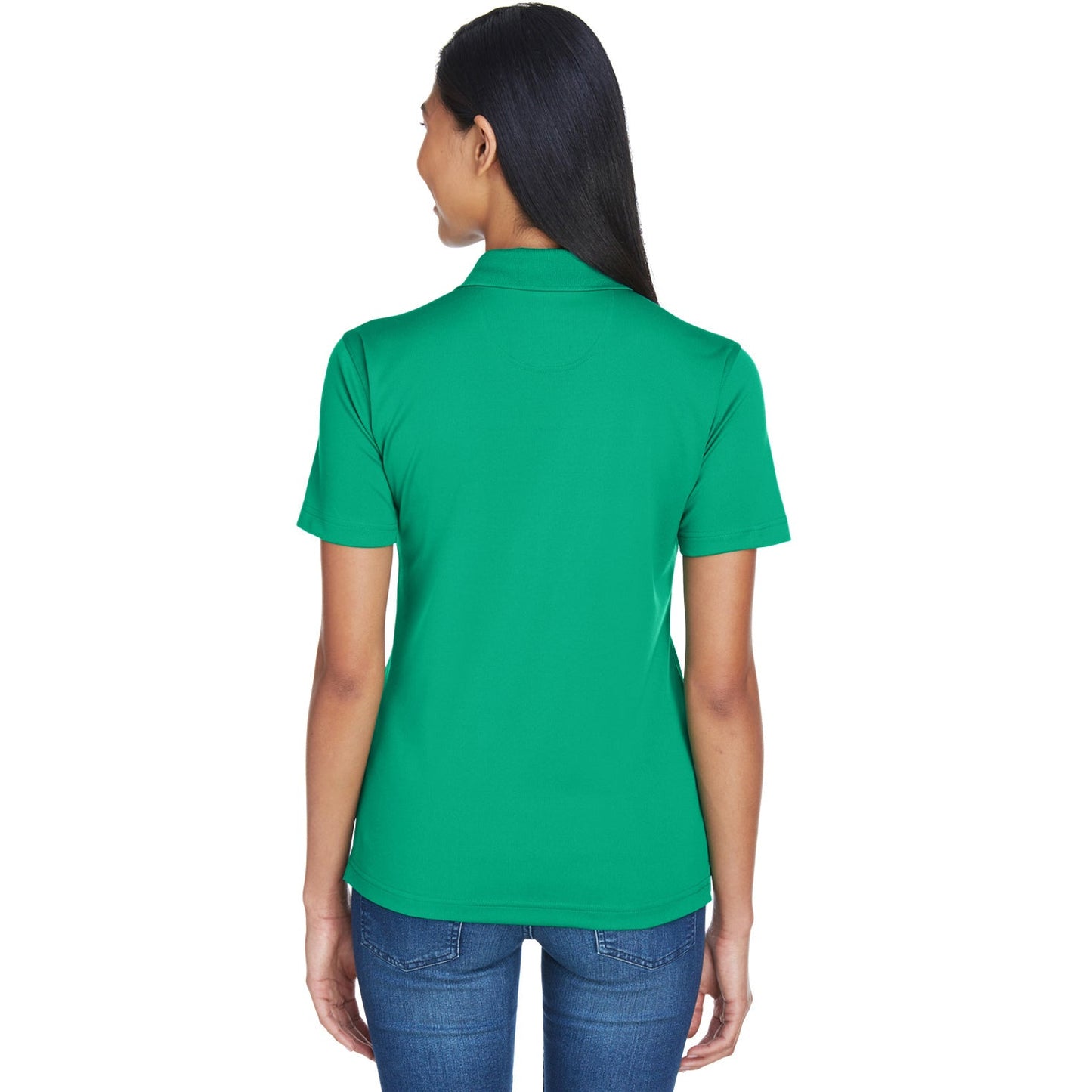 Black Polo Shirt - UltraClub - Moisture-Wicking